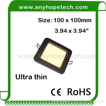 Promotion Cheap Wholesale indoor high light 100 100mm square flat led panel ceiling lighting